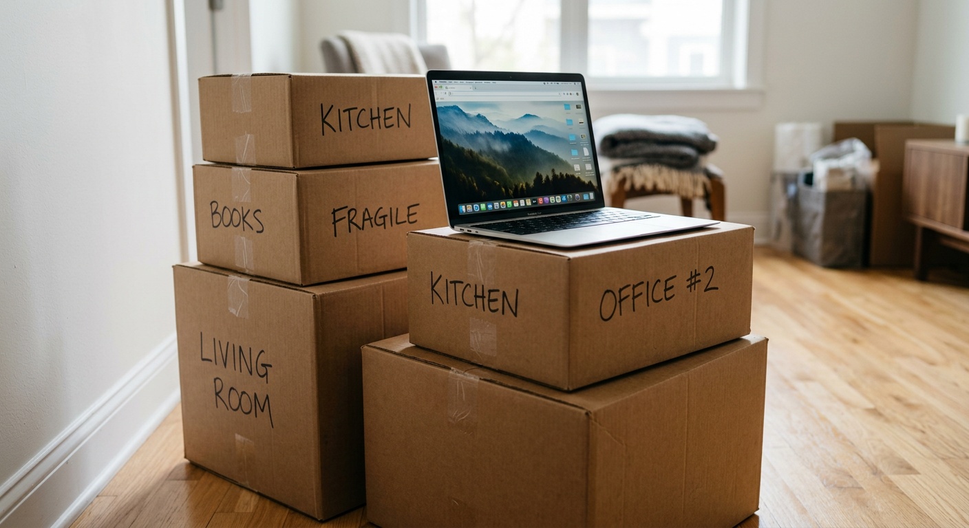 Relocation brand web design trust